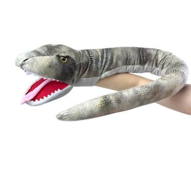 Imagem de Fantoches de pelúcia Hand Puppet com cobras para crianças de 1 a 3 ano