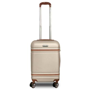 Imagem de Mala de Viagem de Bordo P/ 10kg em Abs com Rodinhas 360º Removíveis e Leve - Padrão Anac - Qualis