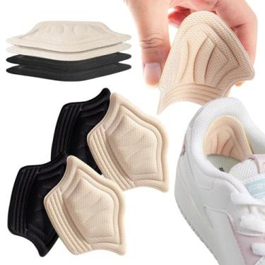 Imagem de 6 Un Protetor Adesivo De Calcanhar Tendão Aquiles Ajustável Sapatos Tê