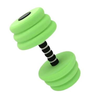 Imagem de Generic Halteres de exercício aquático, halteres de natação de fitness de barra aquática, halteres de aeróbica de água portátil para piscina, Verde