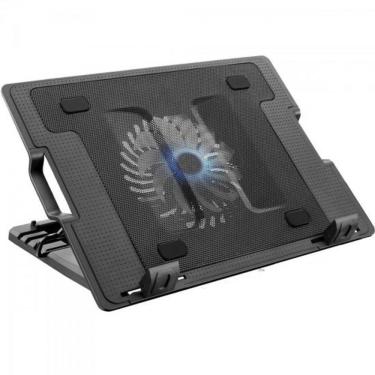 Imagem de Suporte Para Notebook Com Cooler Acoplado Ac166 Preto Multilaser