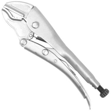 Imagem de Alicate de Pressão 10"" e 250mm com Mordente Curvo Aperto Prolongado - 1843255 - MTX