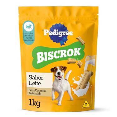 Imagem de Biscoito Pedigree Biscrok Para Cães Adultos Raças Pequenas, 1 kg