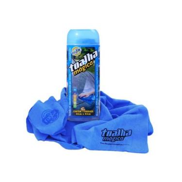 Imagem de Toalha magica fixxar original absorve água limpa seca carro