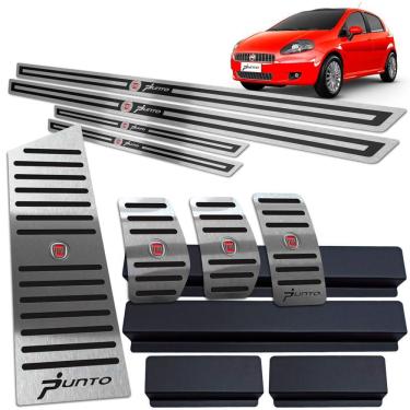 Imagem de Descanso Soleira Pedaleira Manual Preto Punto 2007 2012