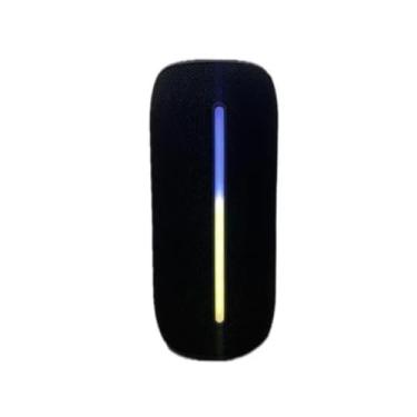 Imagem de Caixa de Som Bluetooth Portátil SM-08, 20W | com LED RGB, Rádio FM, USB, Entrada Auxiliar P2 | à Prova d'ÁguA