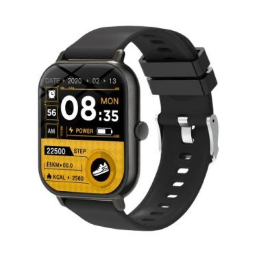 Imagem de Relógio Inteligente Unissex Monitor De Frequência Cardíaca Pressão Art