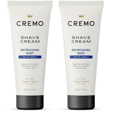 Imagem de Creme de barbear Cremo Barber Grade Cooling 180ml para homens x2