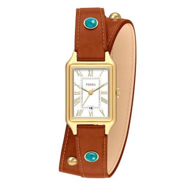 Imagem de Relógio Fossil Feminino Raquel Dourado - Es5418-0bn Relógio Fossil Raquel Dourado - Es5418-0bn