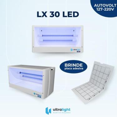 Imagem de Armadilha Luminosa Adesiva Para Insetos Lateral LX30 LED - Ultralight,
