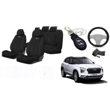 Imagem de Kit Capas Design Personalizado Creta 20-24 +(Capa Volante) + Chaveiro 