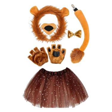 Imagem de UGPLM Fantasia de para Halloween, conjunto de acessórios para festas temáticas, fantasia de Natal, com Luvas