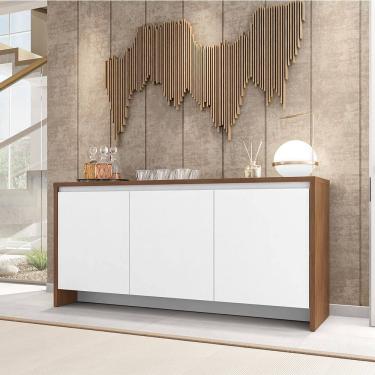Imagem de Buffet Madrid 03 Portas 01 Gaveta Cedro Branco Casa D