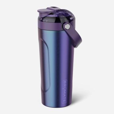Imagem de BrüMate Coqueteleira MultiShaker | Aço inoxidável isolado 100% à prova de vazamento | Garrafa coqueteleira de proteína e pré-treino para academia | 740 ml (Dark Aura)
