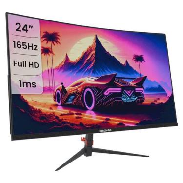 Imagem de Monitor Concórdia Gamer Curvo CZ238F 24" 165hz LED Full HD HDMI DP USB