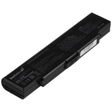 Imagem de Bateria para Notebook Sony Vaio VGN-CR23/B - BestBattery, Preto