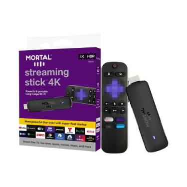 Imagem de Pen Drive De TV 4K HDR Mortal Q8 Ultra Para Home Theater Com Controle 