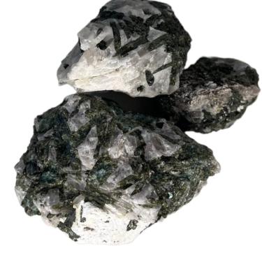 Imagem de Pedra Quartzo Turmalina Verde Pacote 200g