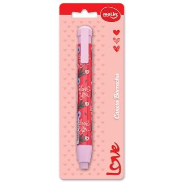 Imagem de Caneta Borracha Love Heart - Blister com 1 Unidade