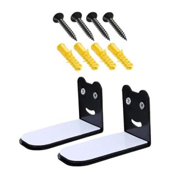 Imagem de MOUDOAUER Suporte de barra de som sob TV, suporte de parede de barra de som de metal