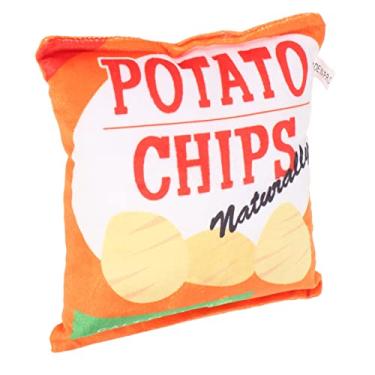 Imagem de ZJchao Brinquedos de Batatas Fritas e Batatas, Brinquedos para Cachorros para mantê -los (Batata de batata laranja)
