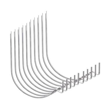 Imagem de Cabide de fotos super gancho 10 peças, ganchos de drywall para pendurar imagens, usado para parede de madeira, parede de gesso, pode pendurar fotos, arte, relógio, espelho