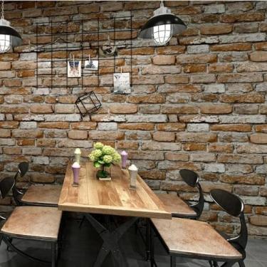 Imagem de Papel de Parede Adesivo Lavavel, Adesivo de Parede, 3m/6m/12m X 45cm 3D, Adequado para Decoração de Salas de Estar e Quartos(6157,12m)