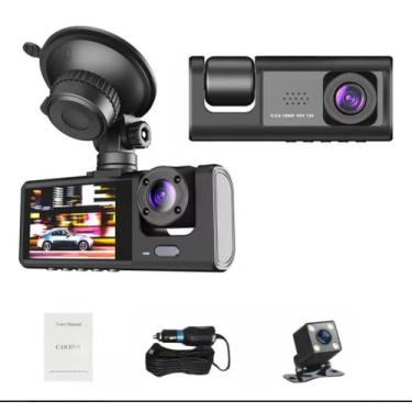 Imagem de Câmera veicular kit automotivo, Full Hd 1080p