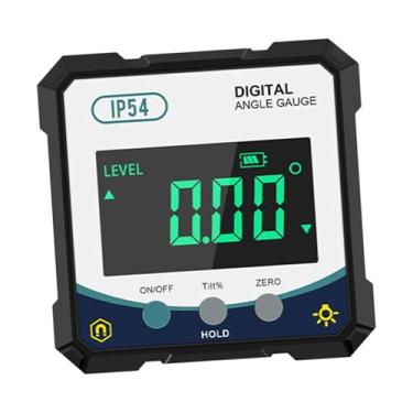 Imagem de Ｂｅｓｇａ Medidor de ângulo digital, inclinômetro digital, função de retenção de dados de medição para instalação de trabalho