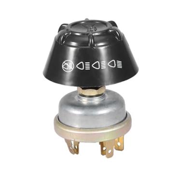 Imagem de Interruptor de buzina, interruptor de buzina, 12 V à prova d'água de luz/buzina relé botão de pressão de metal para trator Massey Ferguson, massey ferguson 145