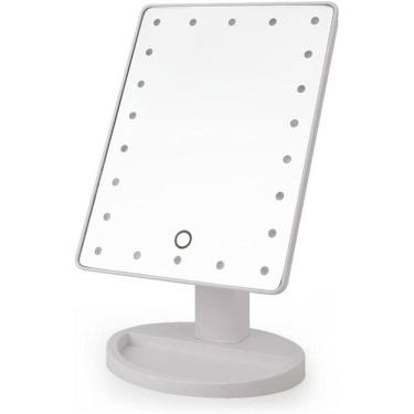 Imagem de Espelho De Maquiagem Com 16 Leds Usb Botão Touch