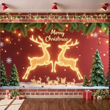 Imagem de Faixa de Natal Ano Novo Papai Noel Festa de Natal Decoração de Férias Imagens Sazonais Banner Festivo para Celebração de Ano Novo Decoração de Casa