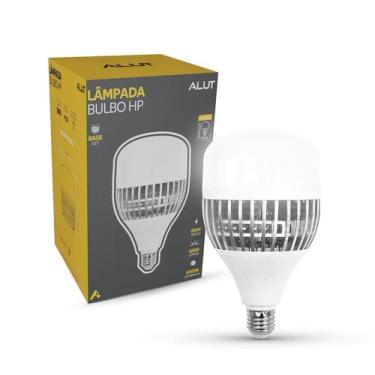 Imagem de Lampada Led Bulbo Hp 70w 80w ou 100w 6500k Branco Frio 110v 220v Bivol