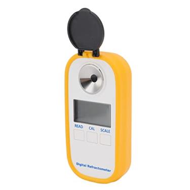 Imagem de RiToEasysports Refratômetro Brix de Frutas de Alta Precisão, Medidor Digital Leve de Açúcar para Melancia, Pêra, Uva, Medidor Portátil Compacto de Concentração de Açúcar para Jardinagem