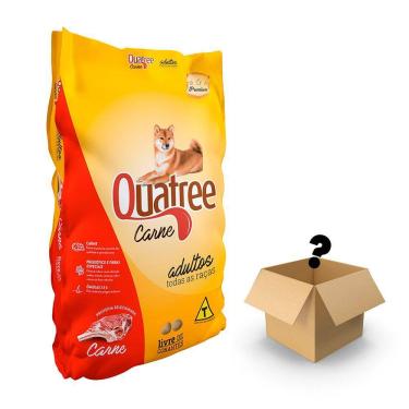 Imagem de Ração para Cães Quatree Adultos Todas as Raças Sabor Carne 15kg