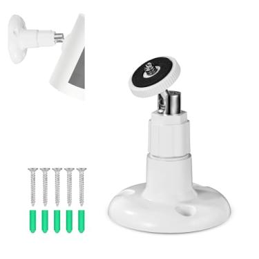 Imagem de Suporte de câmera de segurança para câmera de segurança anel/câmera interna de anel, suporte de parede ajustável de 360 graus para teto interno e externo (câmera não incluída)