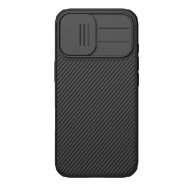 Imagem de Capa Anti Impacto Nillkin Modelo Camshield Pro Compatível com iPhone 17 (Preto)