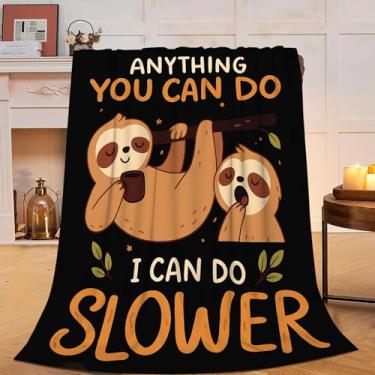 Imagem de Manta de preguiça presentes para mulheres meninas mantas fofas preguiças cobertor de flanela macia aconchegante lã felpuda pelúcia quente roupa de cama para crianças adultos 102 x 127 centímetros