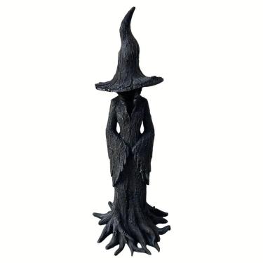 Imagem de Estátua de decoração de jardim Witch Mystic Resin 20cm