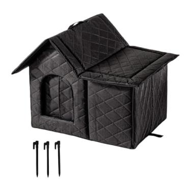 Imagem de Ｂｅｓｇａ Casinha para gatos de rua, abrigo para gatos de rua, às intempéries, quente e impermeável para gatinhos, ideal para, jardim