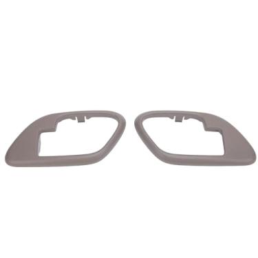 Imagem de Dpofirs Moldura Interna Maçaneta Porta, Tampa do Painel de para C1500 C2500 C3500 K1500 K2500 K3500, 2 Peças Moldura Interna para Proteção contra Arranhões (Marrom)