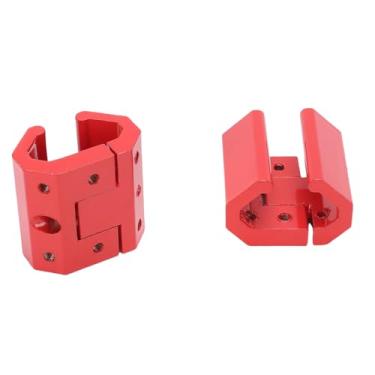 Imagem de RiToEasysports Clipe de Trilho, Suporte de Canto de Trilho de Caixa de Ferramentas de Liga de Alumínio 6061 T6, Montagem Rápida e Segura para de Embalagem Com Ponto de Montagem Universal, Adaptador