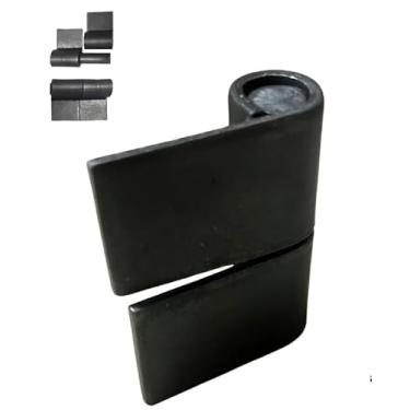 Imagem de Kit 10 Dobradiças Gonzo 5/8 em Ferro Polido – Para Solda, Portões, Grades e Projetos Metálicos