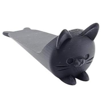 Imagem de Segura Porta Universal - Cunha de Bloqueio e Trava para Estabilizar Qualquer Tipo de Porta(1,Preto)