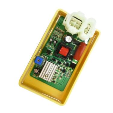 Imagem de Caixa CDI DC GY6 de alto desempenho para ciclomotores, scooters, karts e quadriciclos de 50cc, 125cc, 150cc e 250cc.