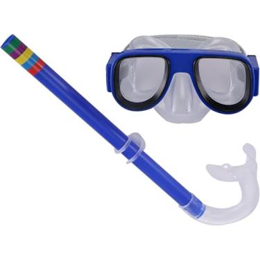 Imagem de Kit de Mergulho Infantil, Conjunto com Snorkel e Óculos para Piscina e Praia