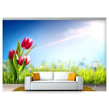 Imagem de Papel De Parede Flores Floral Flor Natural 3D Nfl244 3M² - Você Decora