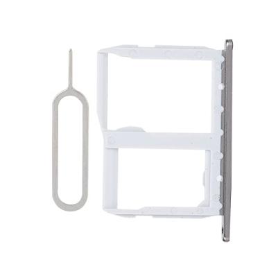 Imagem de KIMISS Substituição Do Suporte Da Bandeja Do Cartão SIM Para G5 LS992 LS987 H820 Celular - Prata