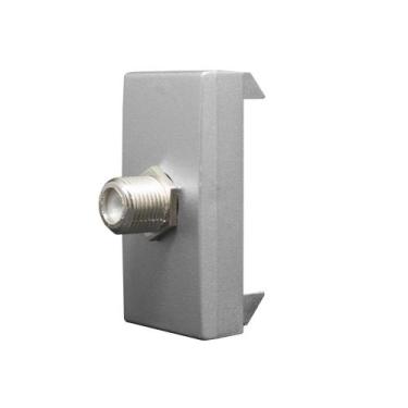 Imagem de Módulo Tomada Coaxial Tv Inova Pro Class Titanium Alumbra
