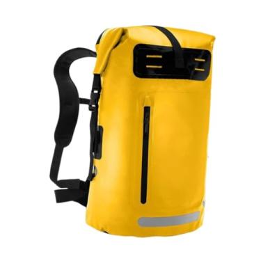 Imagem de simhoa Mochila impermeável para atividades ao ar livre, como caminhadas, camping e viagens de ciclismo.